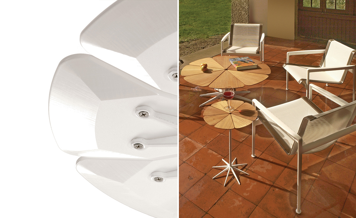 schultz petal dining table