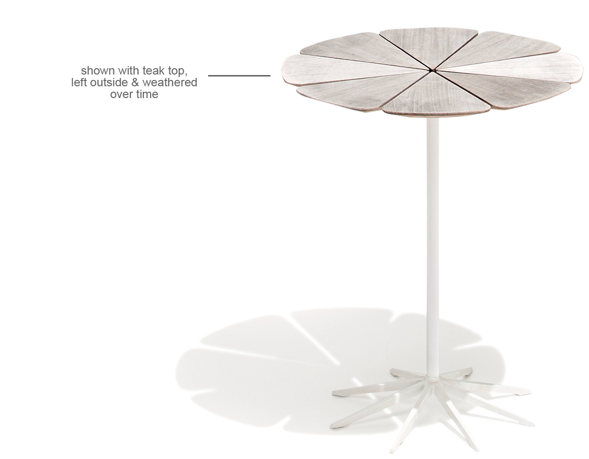 schultz petal end table