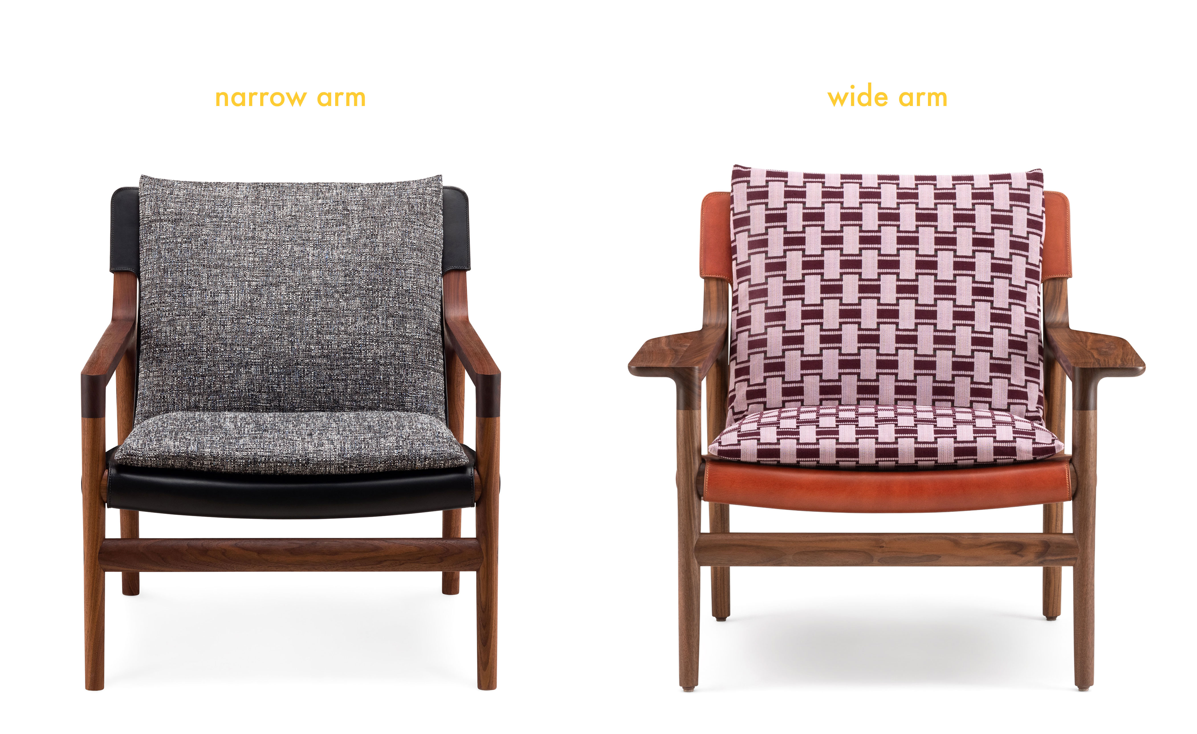 Sela Lounge with narrow arms