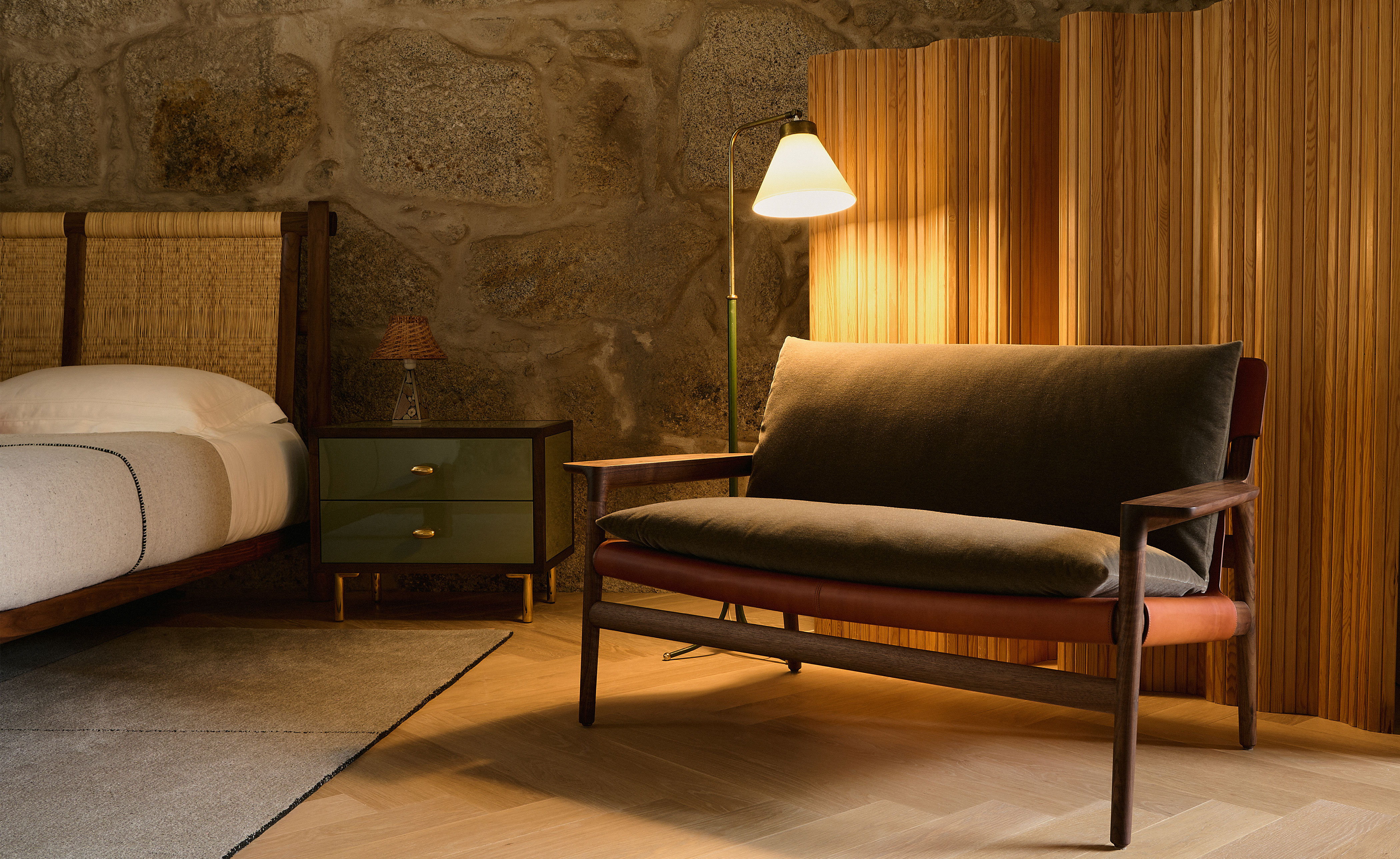 Sela Sofa with narrow arms