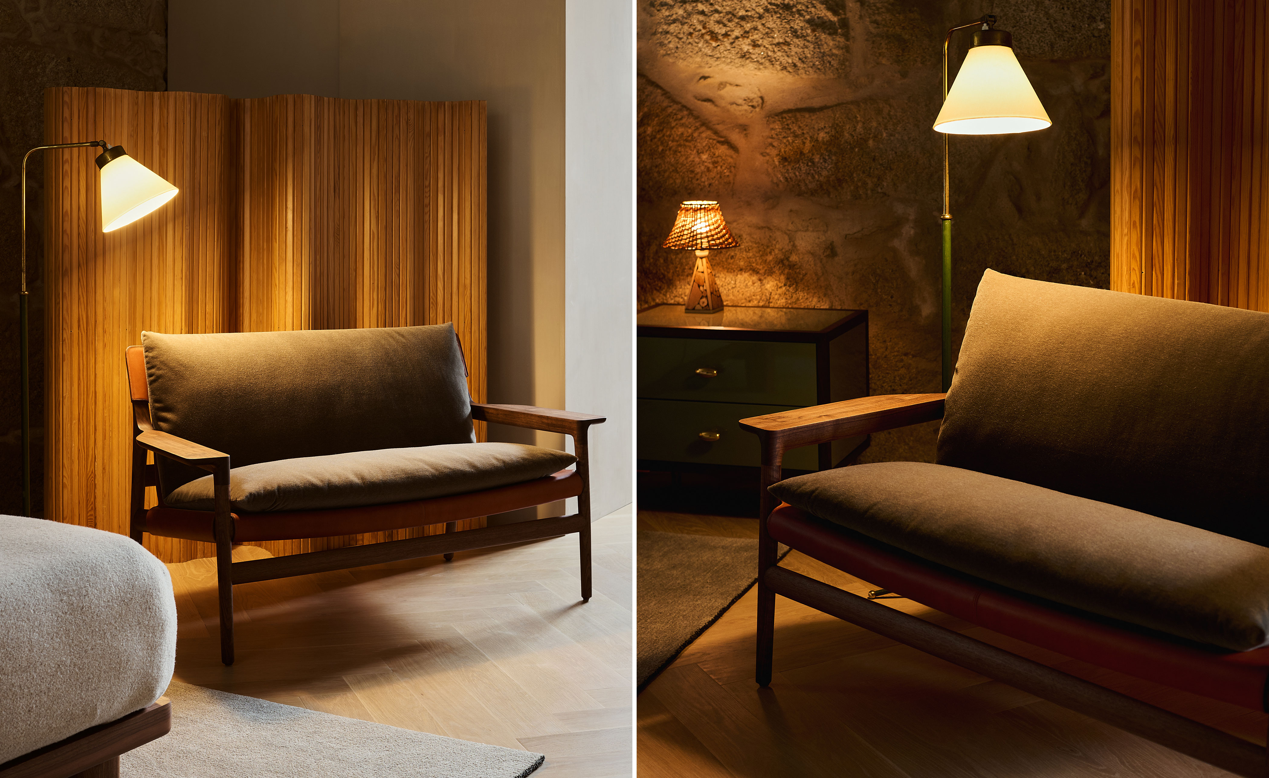 Sela Sofa with narrow arms