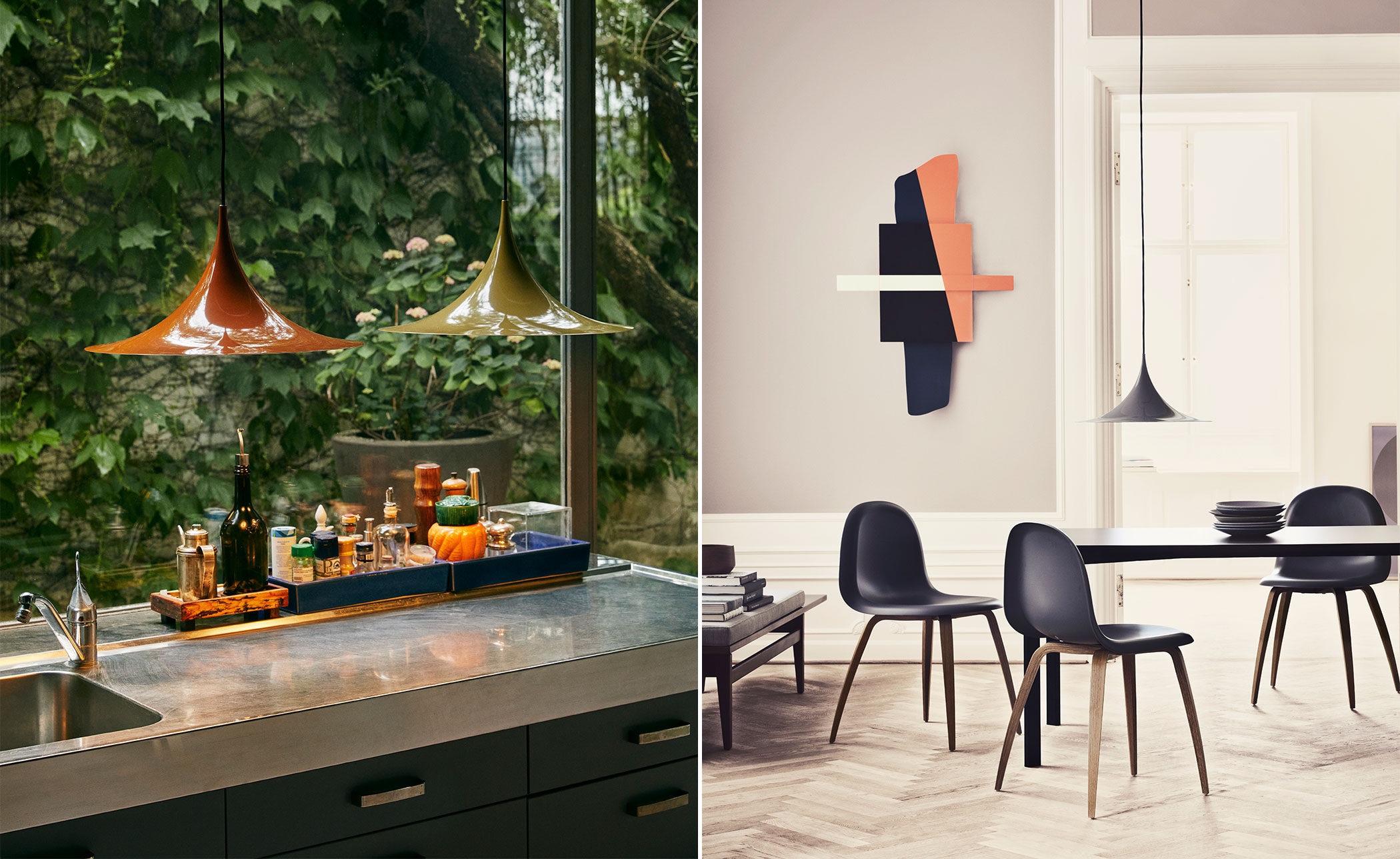 Semi Pendant Lamp