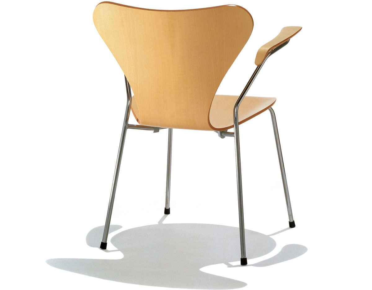series 7 arm chair wood veneer