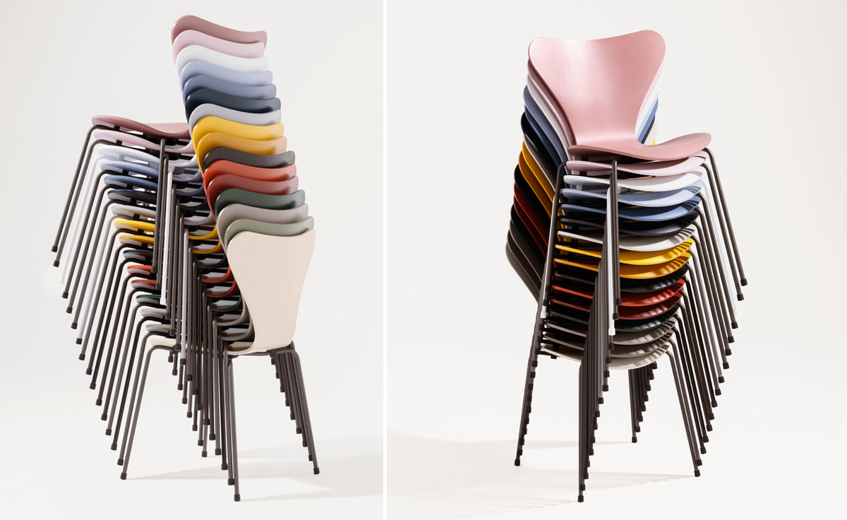 series 7 side chair color