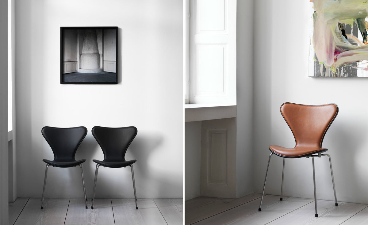 series 7 side chair front upholstered