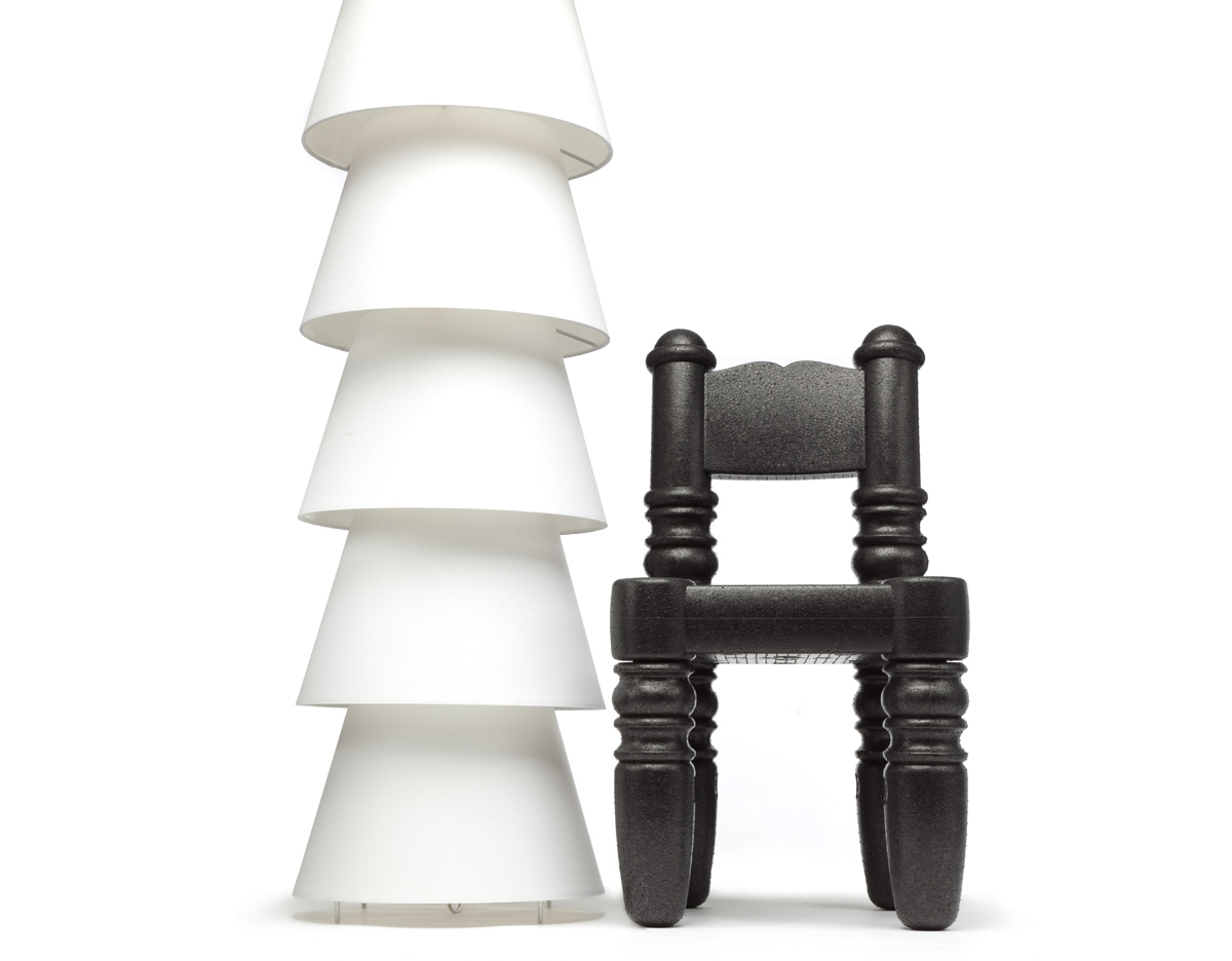 set up shade lamp