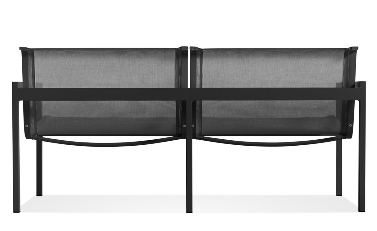 skiff outdoor 2 seat sofa
