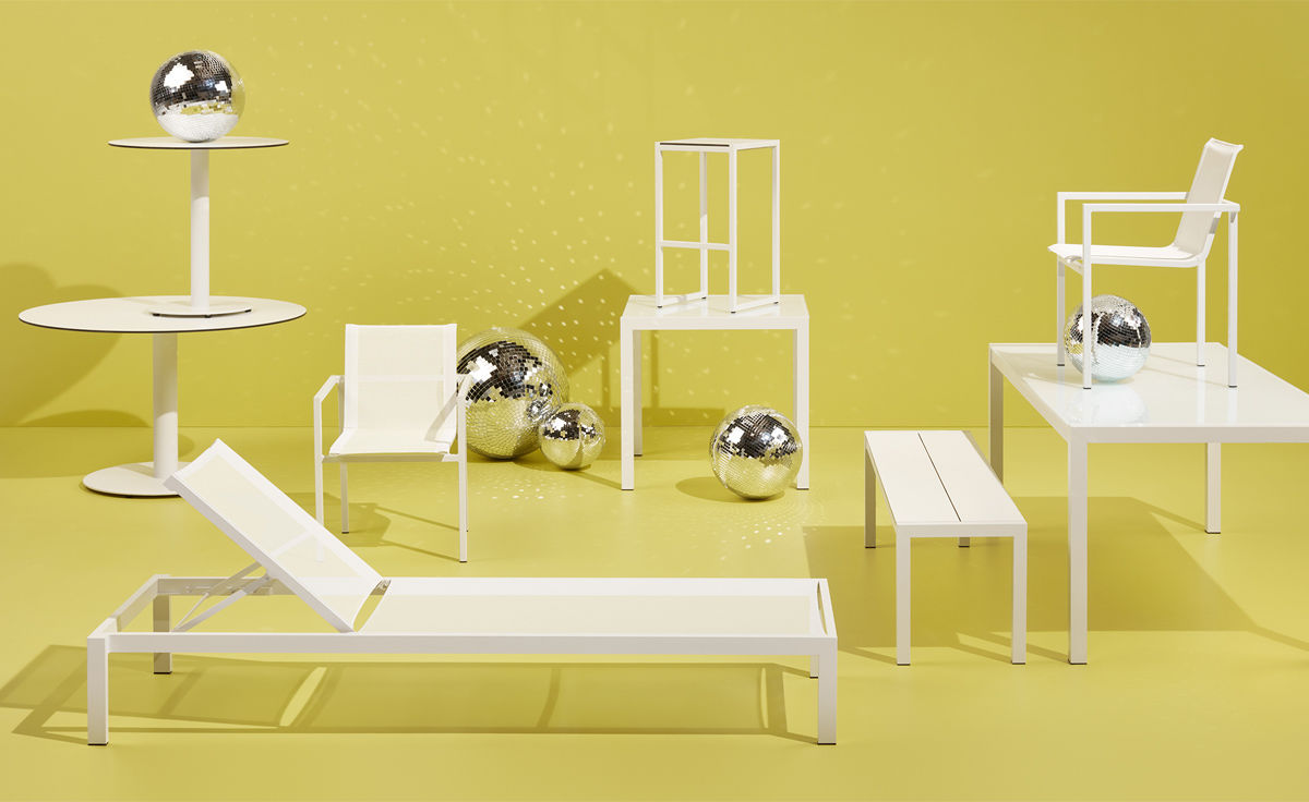 skiff outdoor bench