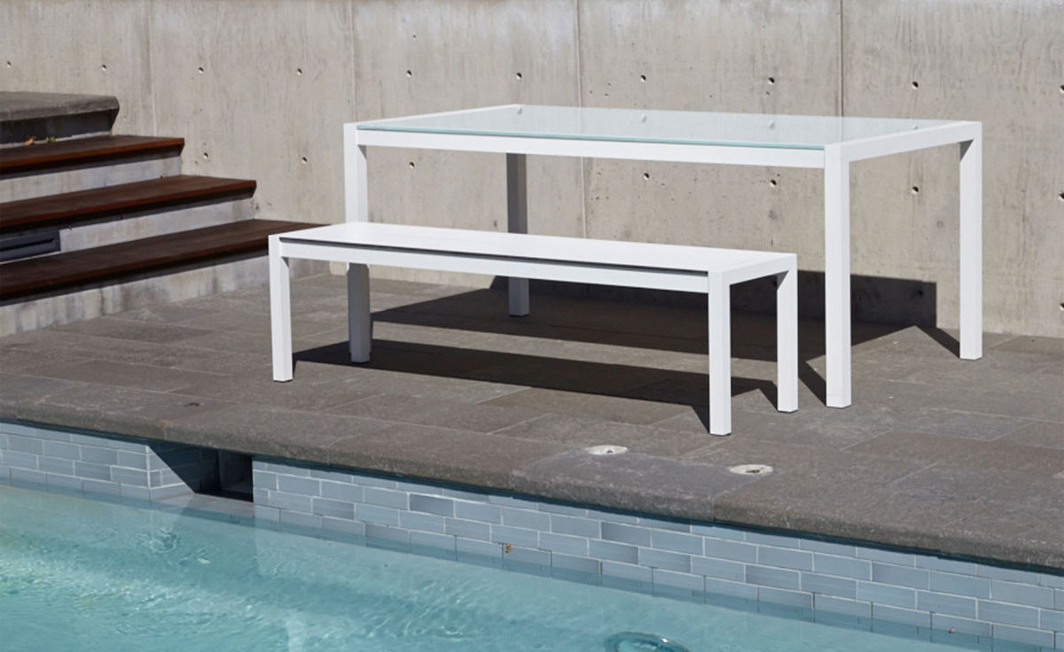 skiff outdoor bench
