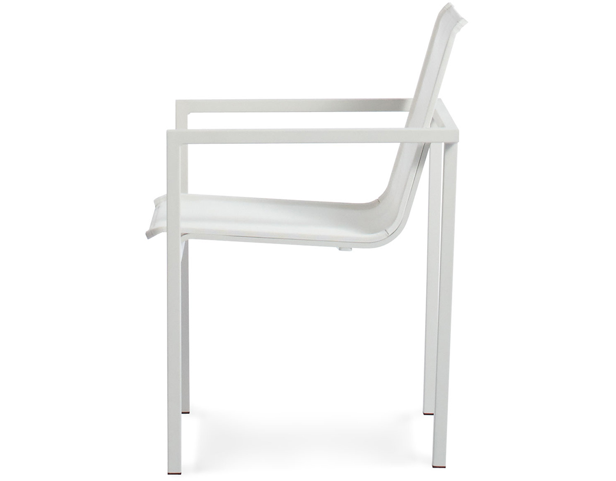 skiff outdoor stacking chair