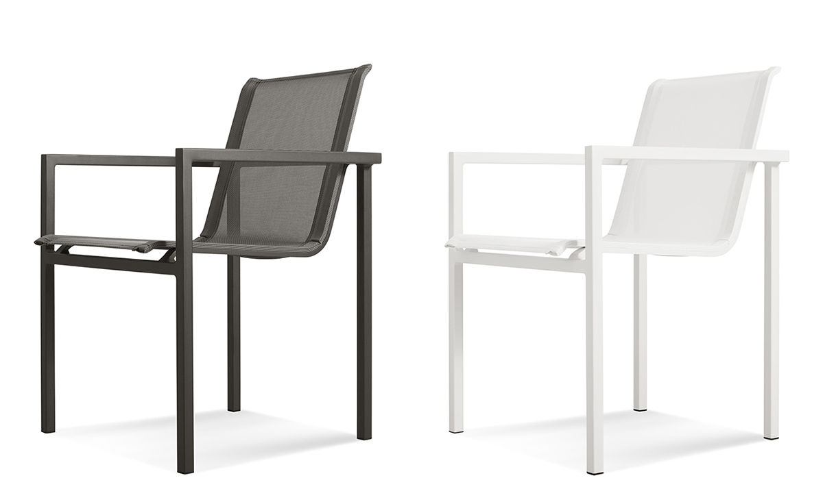 skiff outdoor stacking chair