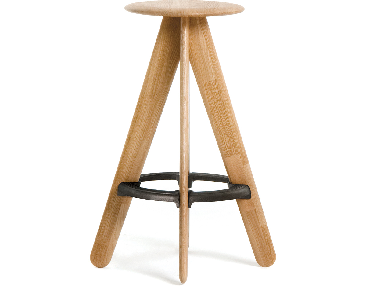 slab bar stool