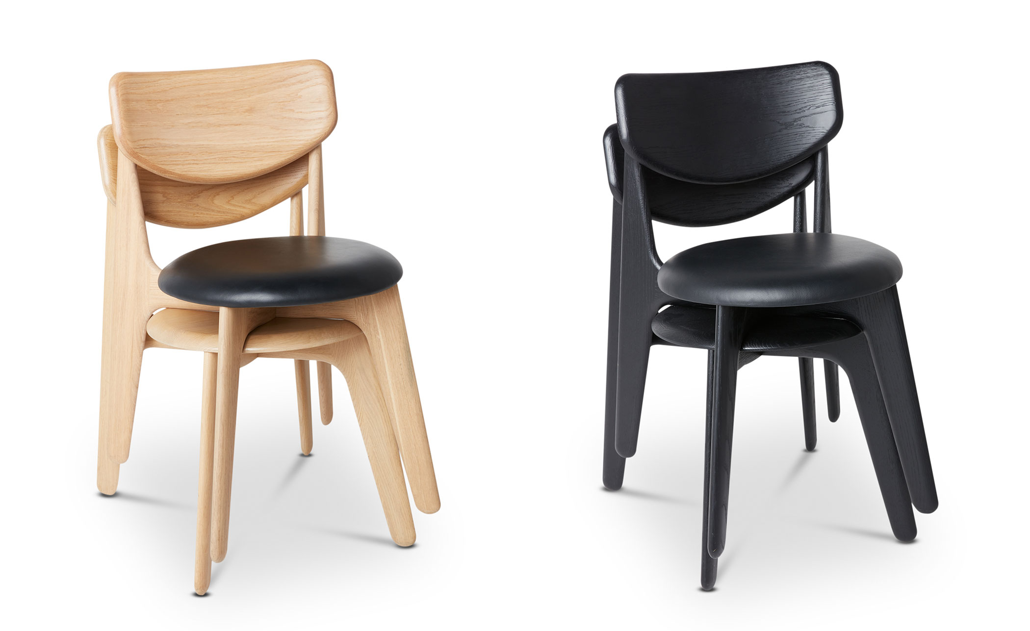 Slab Side Chair Upholstered