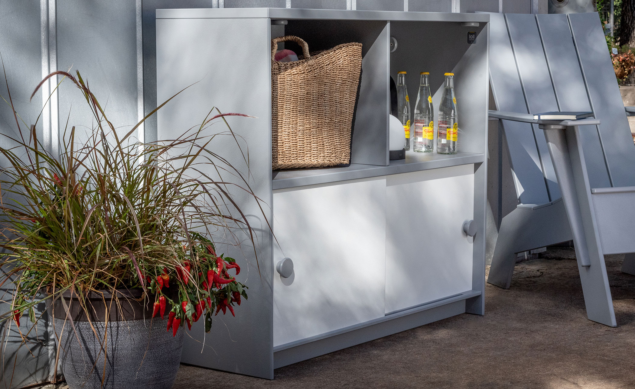 Slider Cubby Cabinet