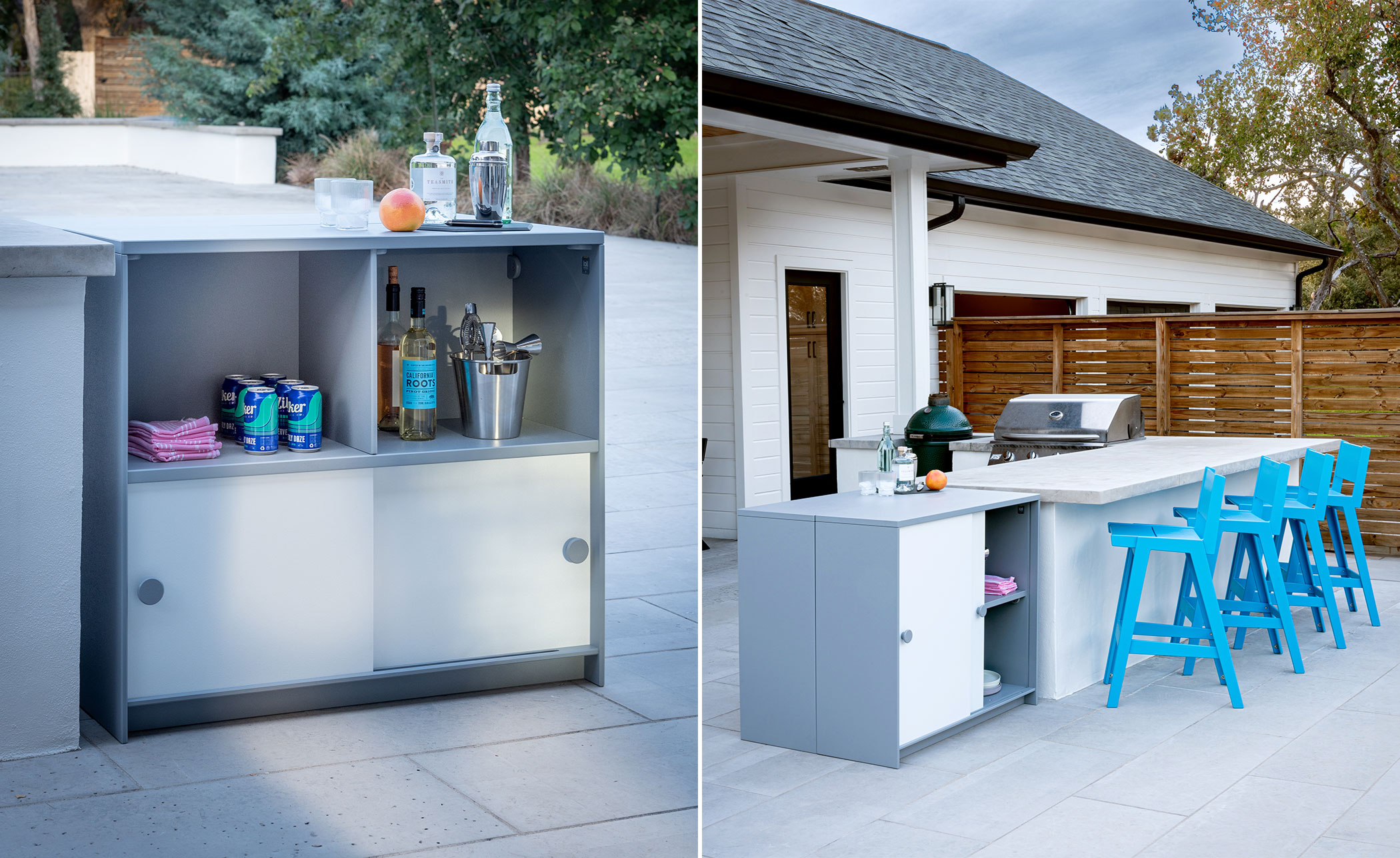 Slider Cubby Cabinet