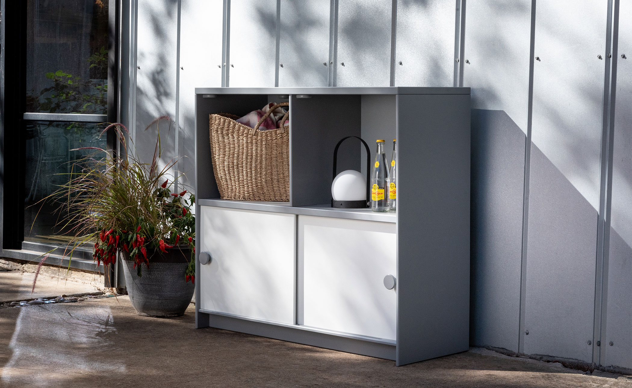 Slider Cubby Cabinet