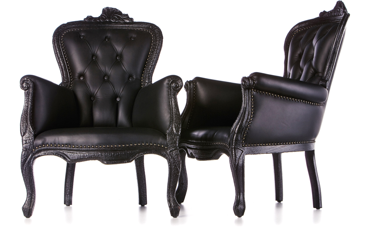 smoke armchair