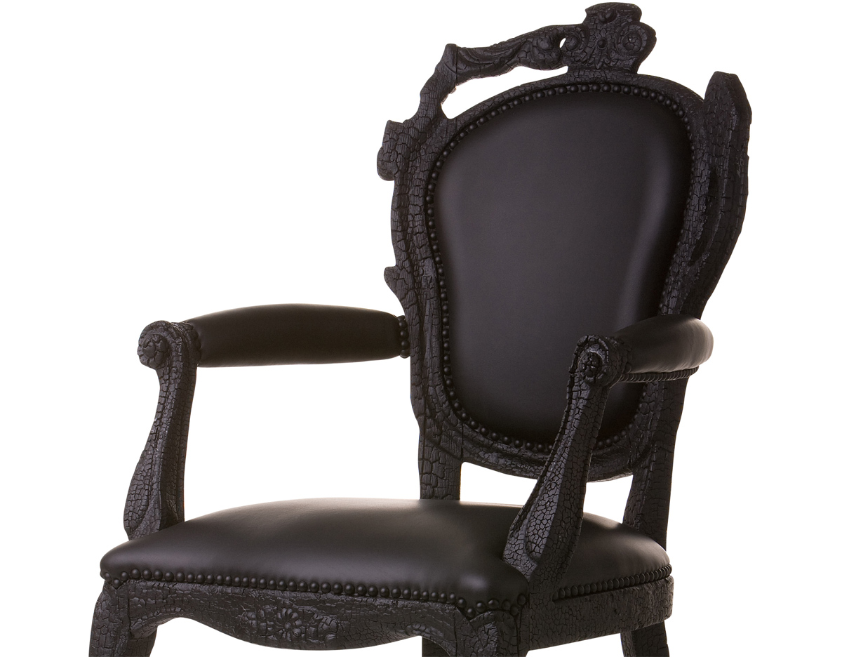 smoke dining armchair