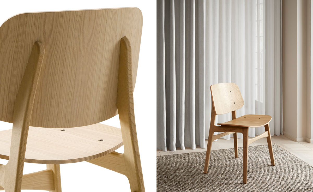 soborg wood base chair