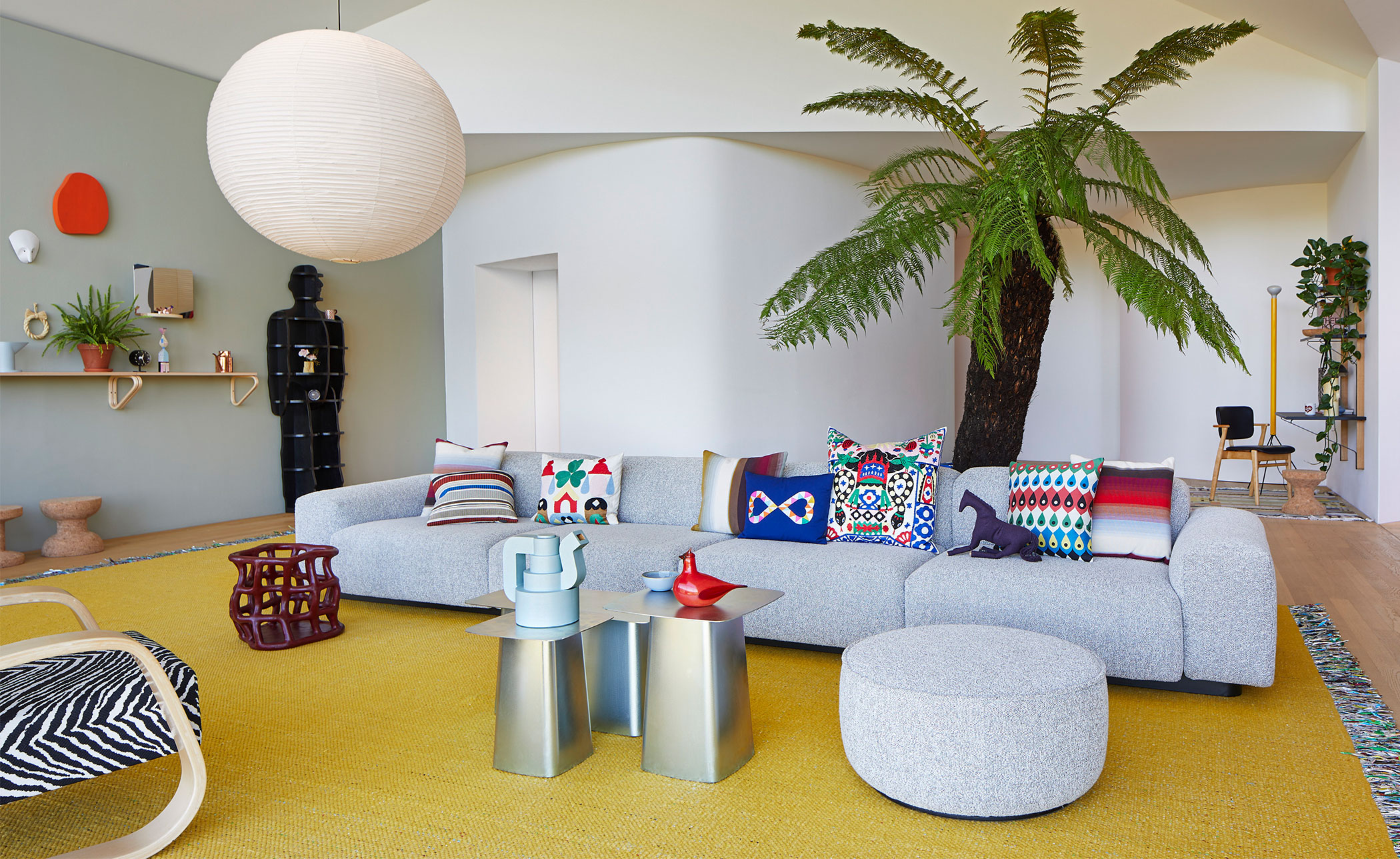 Soft Modular Three Seater Sofa with Chaise