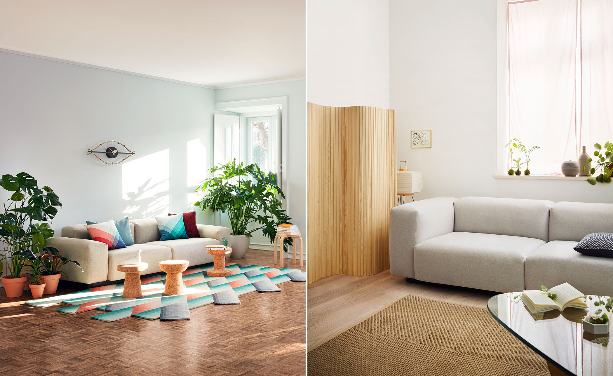 Soft Modular Two Seater Sofa