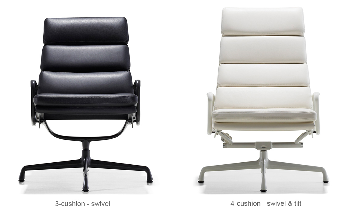 eames&reg; soft pad group lounge chair