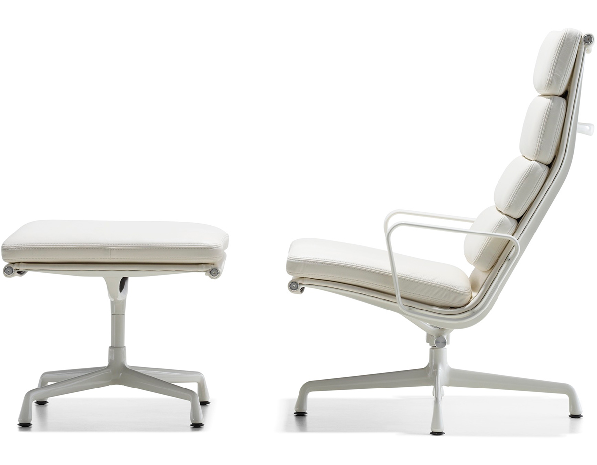 eames&reg; soft pad group lounge chair & ottoman