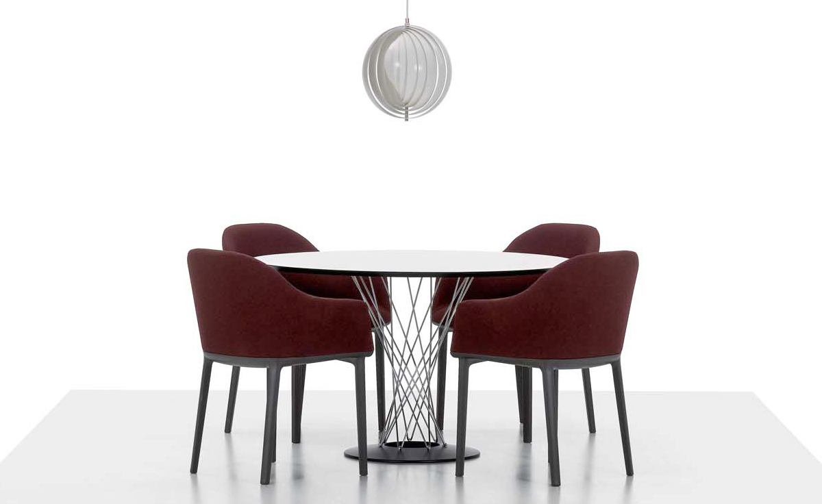 softshell chair with four leg base