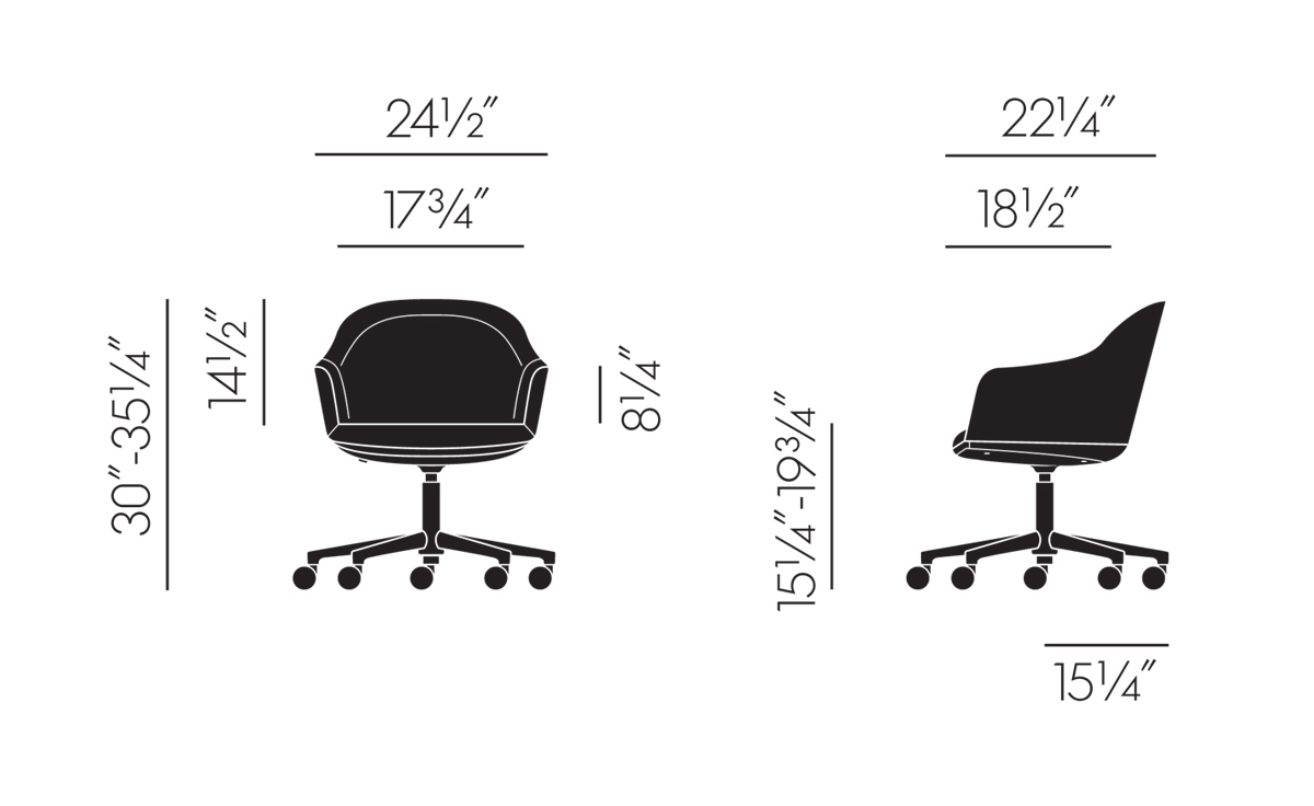 softshell task chair