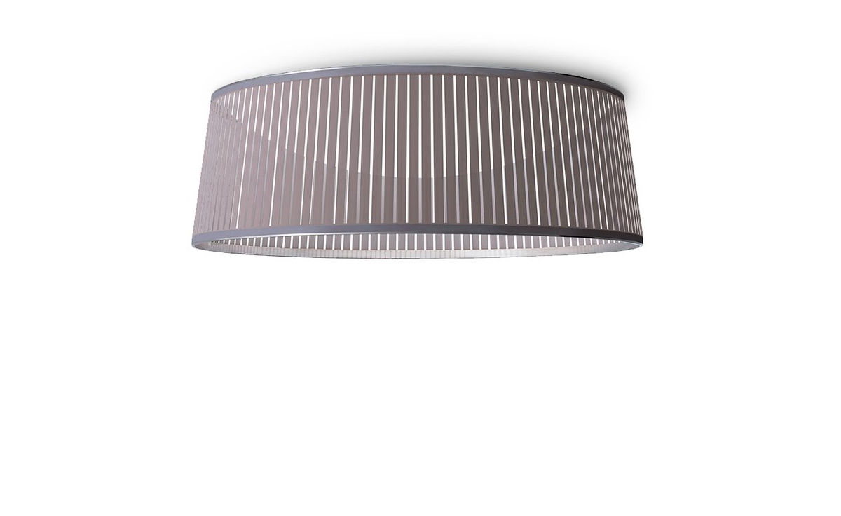 solis drum flush ceiling lamp