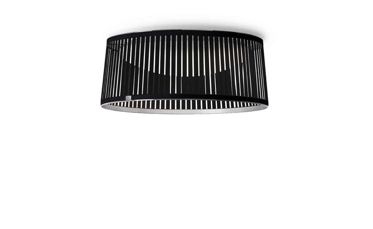 solis drum flush ceiling lamp
