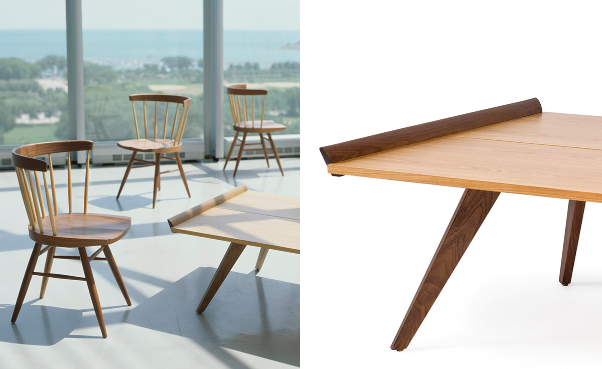 nakashima splay-leg table