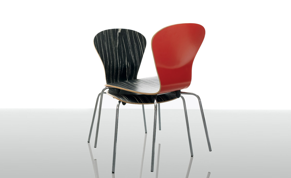 sprite chair with combination finish