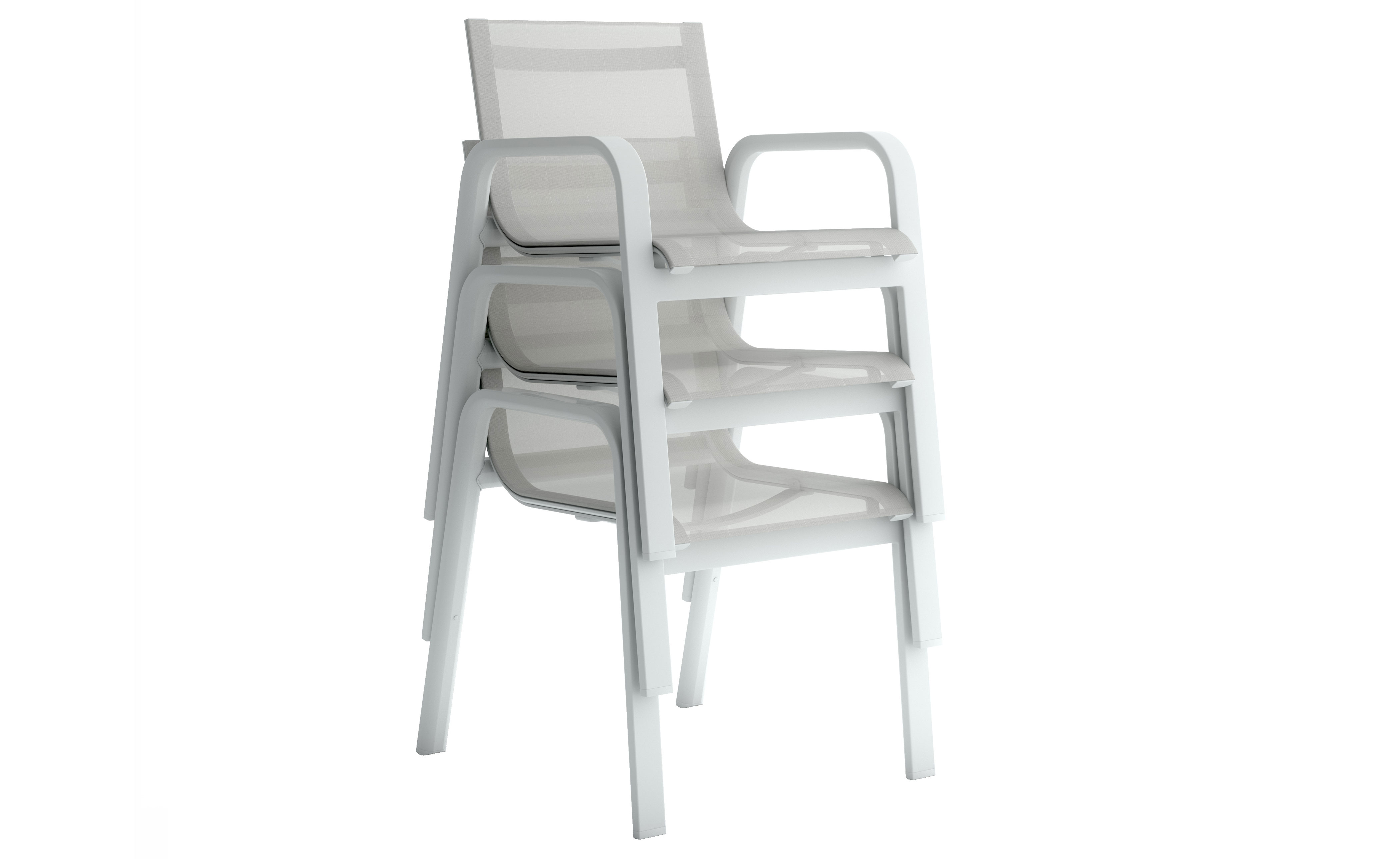 Stack Dining Chair mesh seat