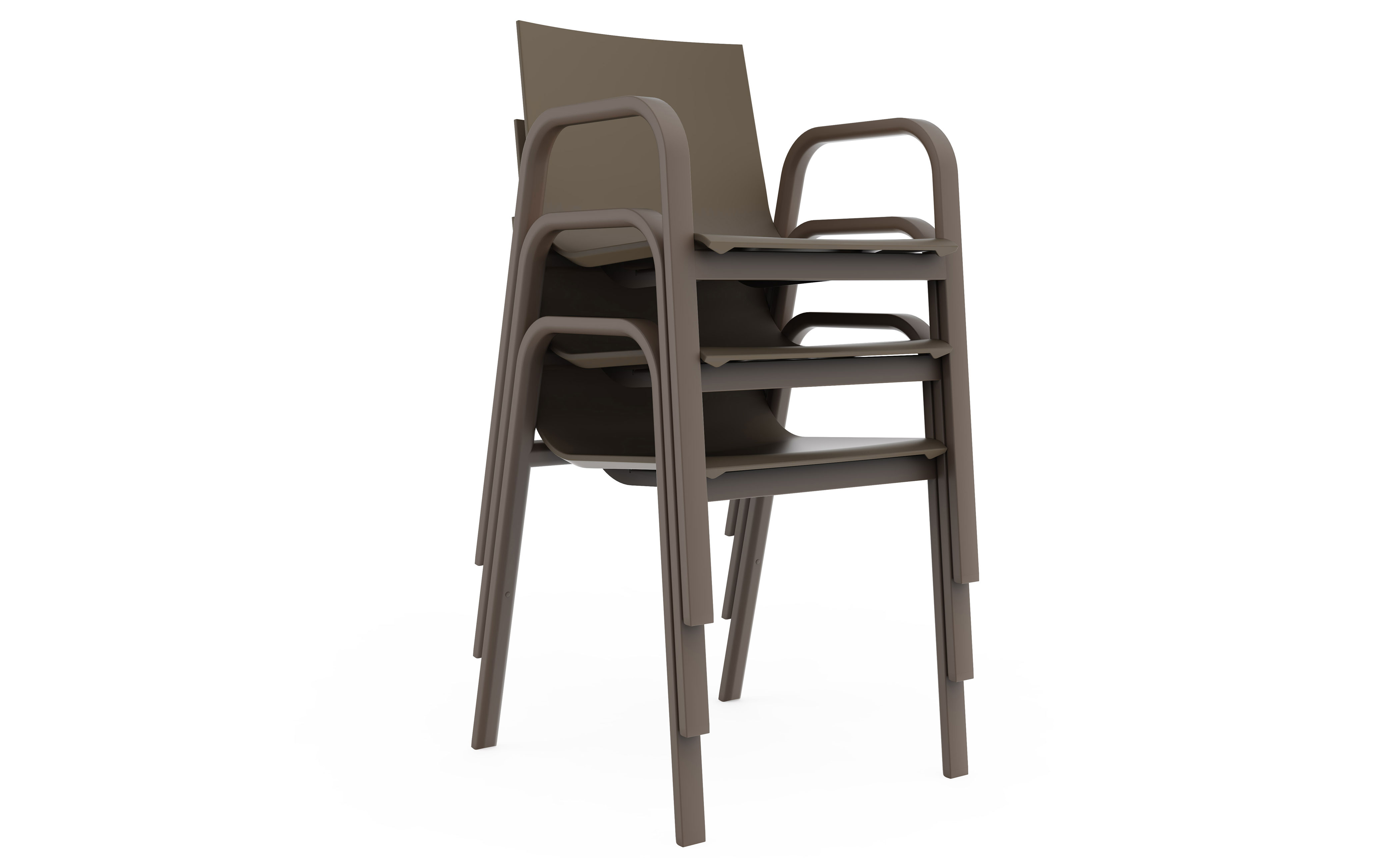 Stack Dining Chair plastic seat