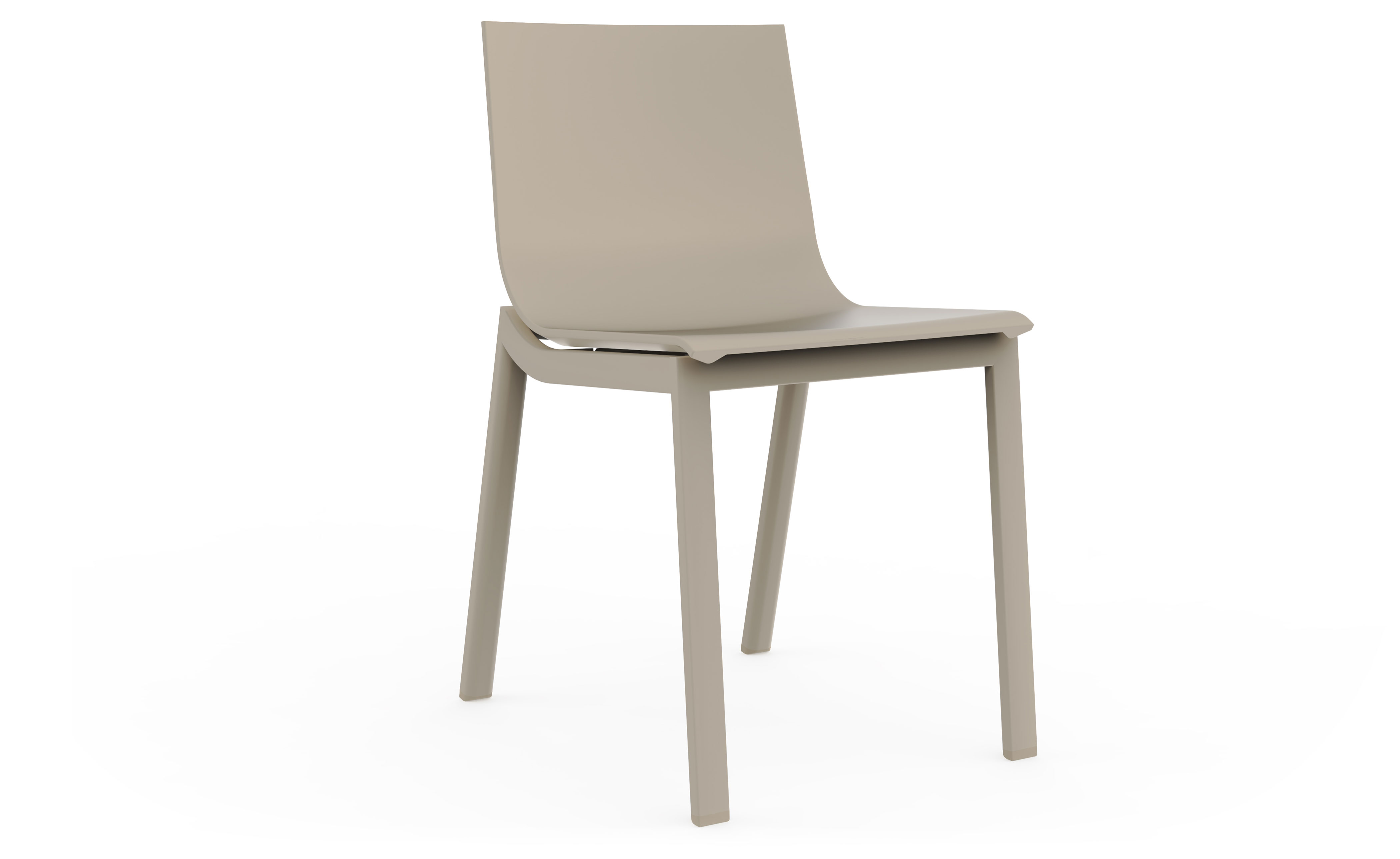 Stack Dining Chair plastic seat