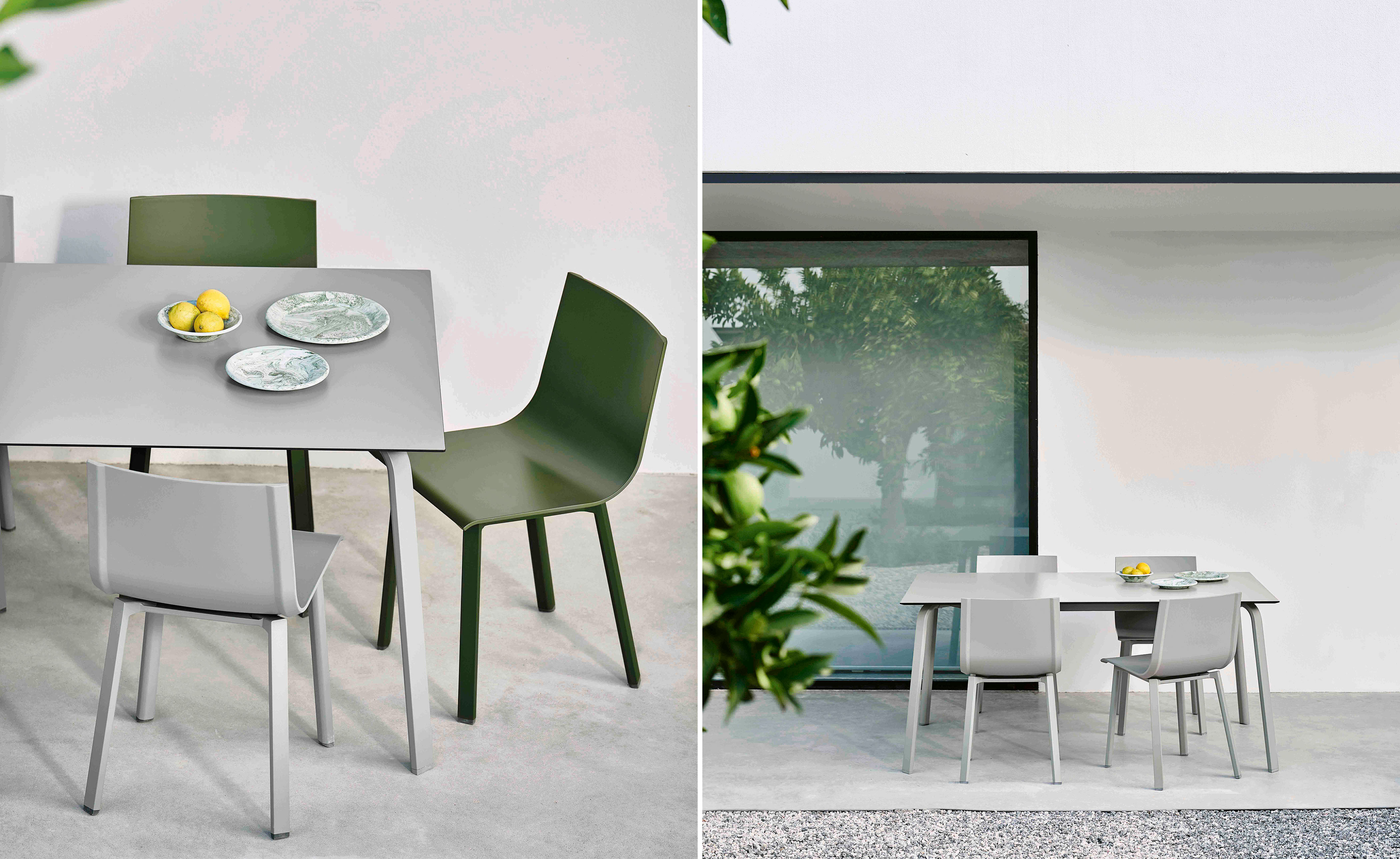Stack Dining Chair plastic seat
