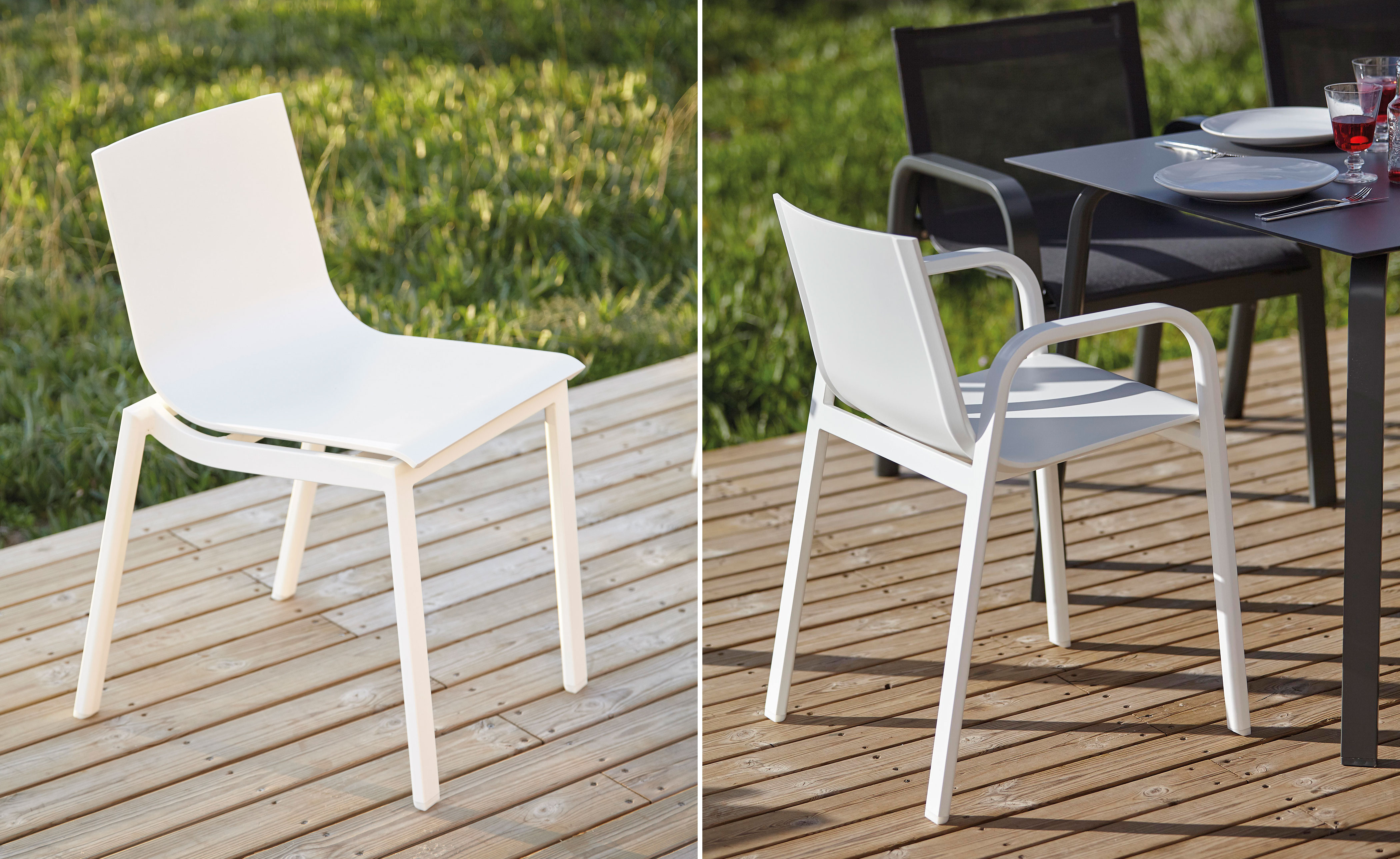 Stack Dining Chair plastic seat