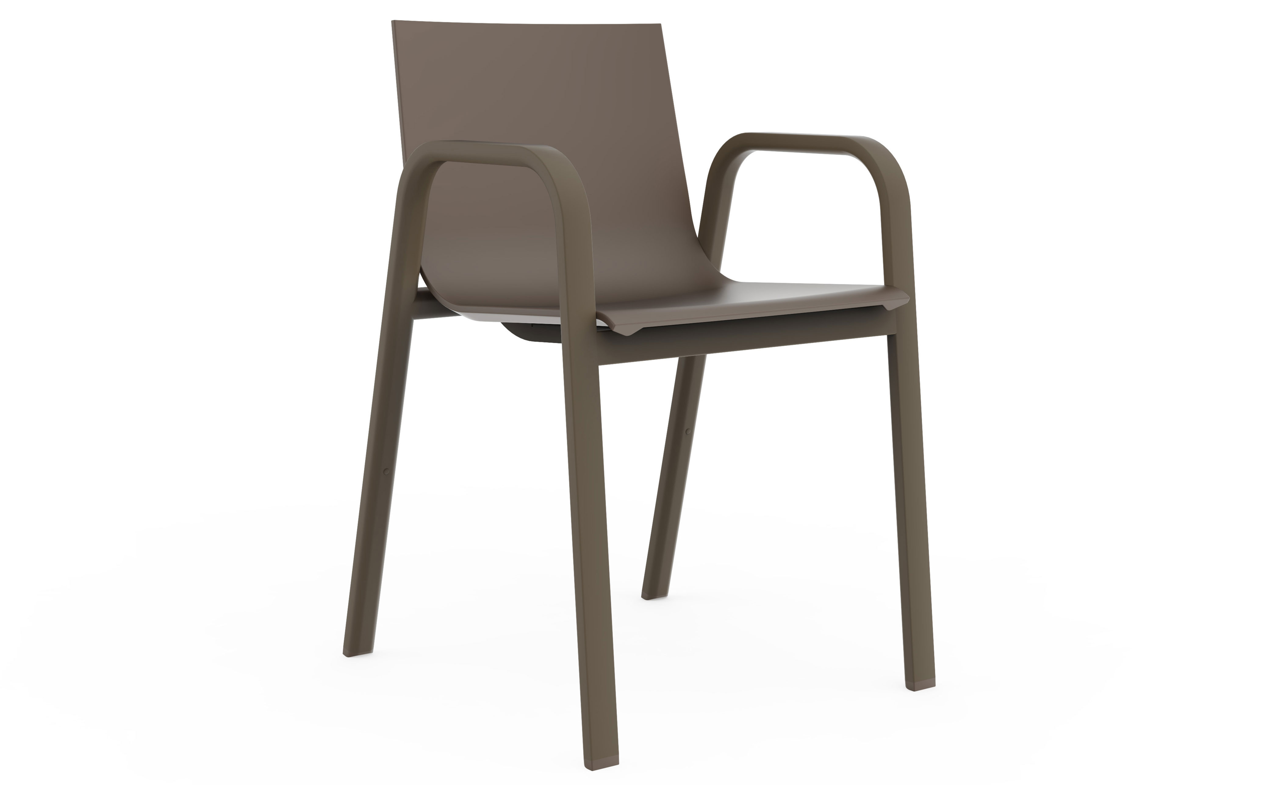 Stack Dining Chair plastic seat