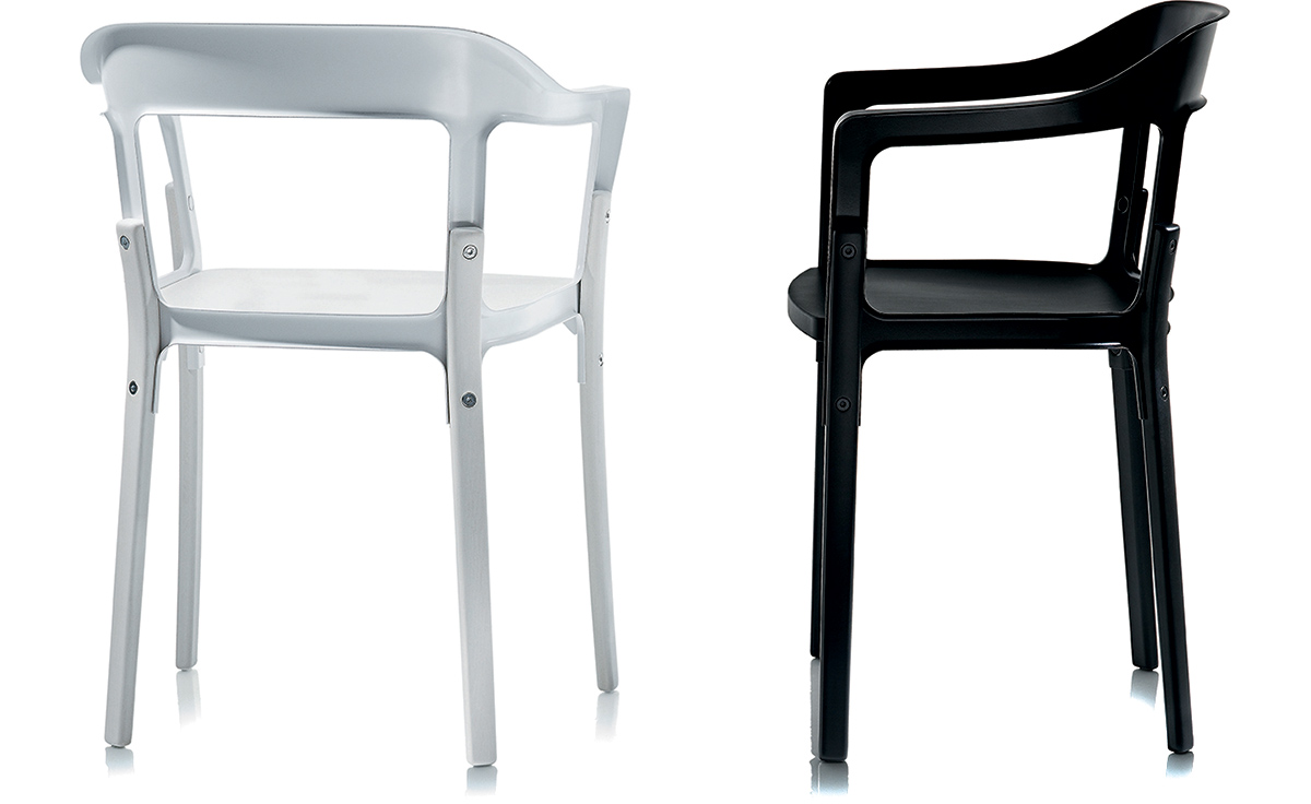 magis steelwood armchair