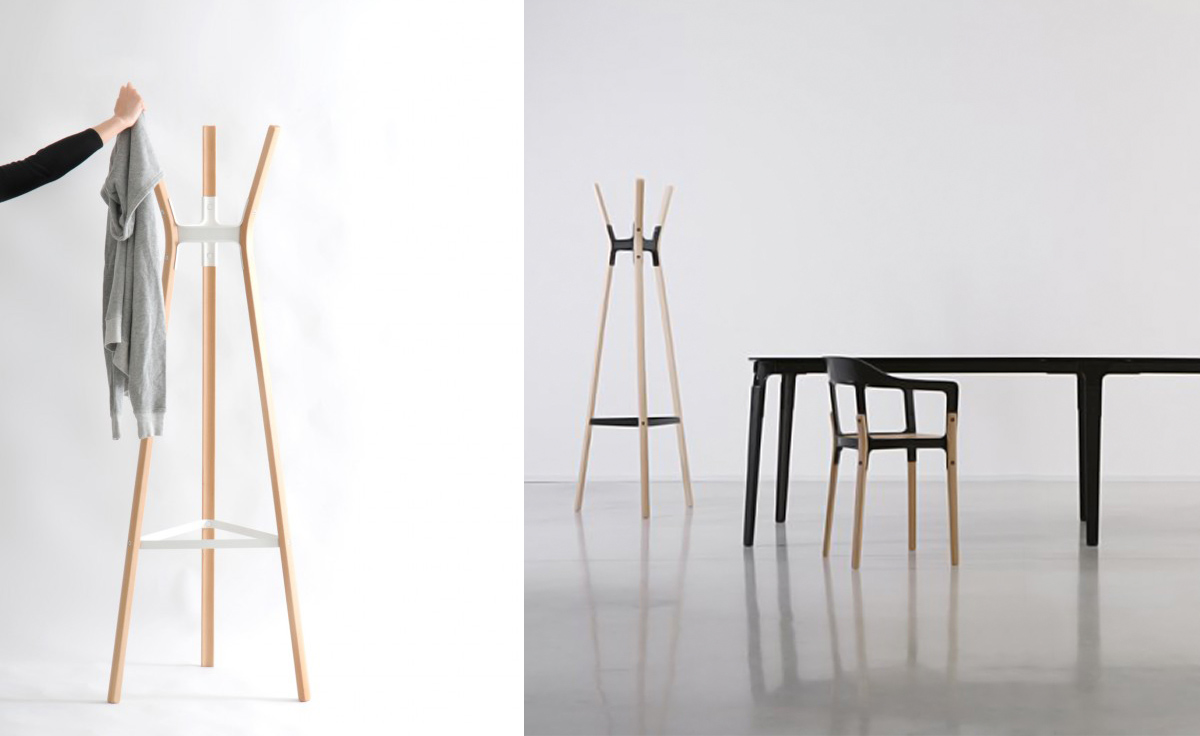 magis steelwood coat stand