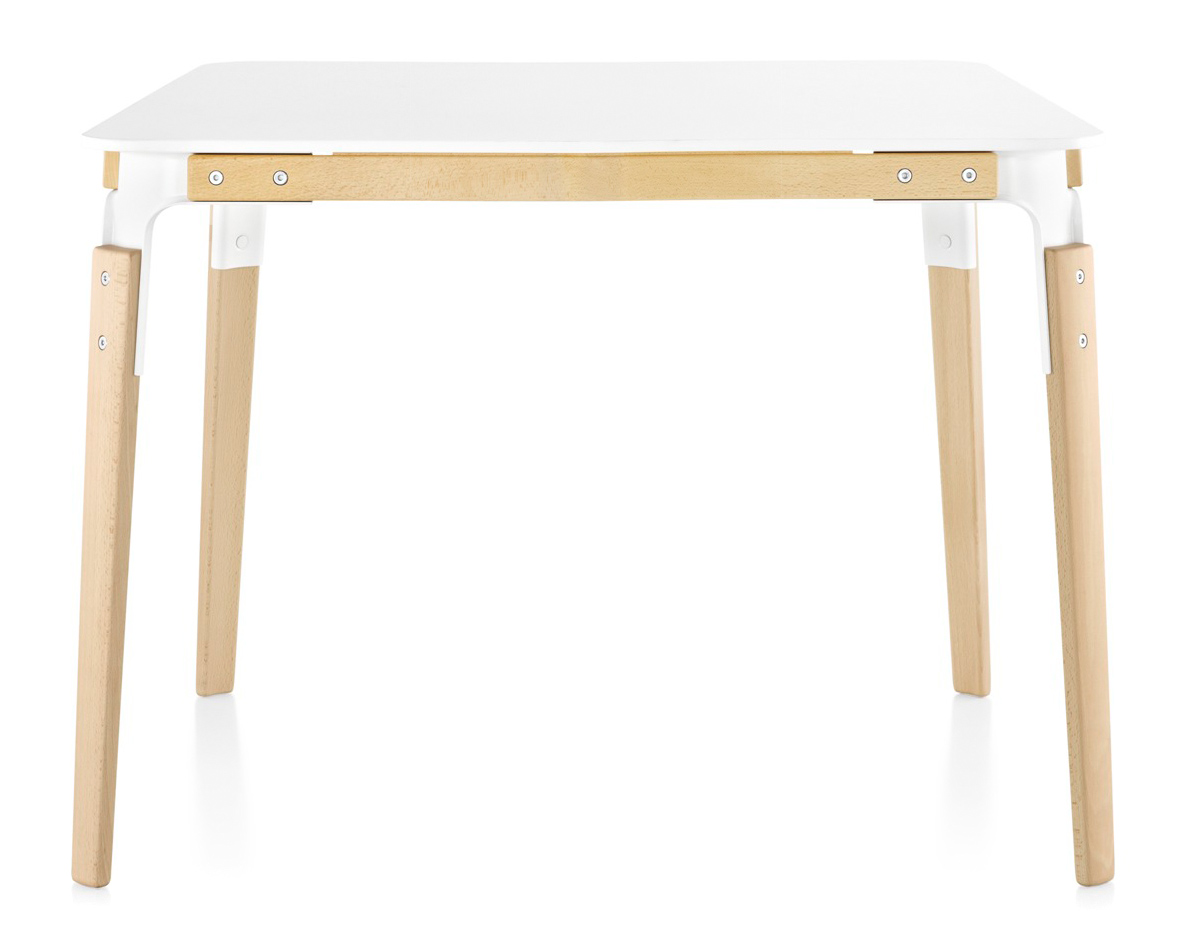 magis steelwood square table