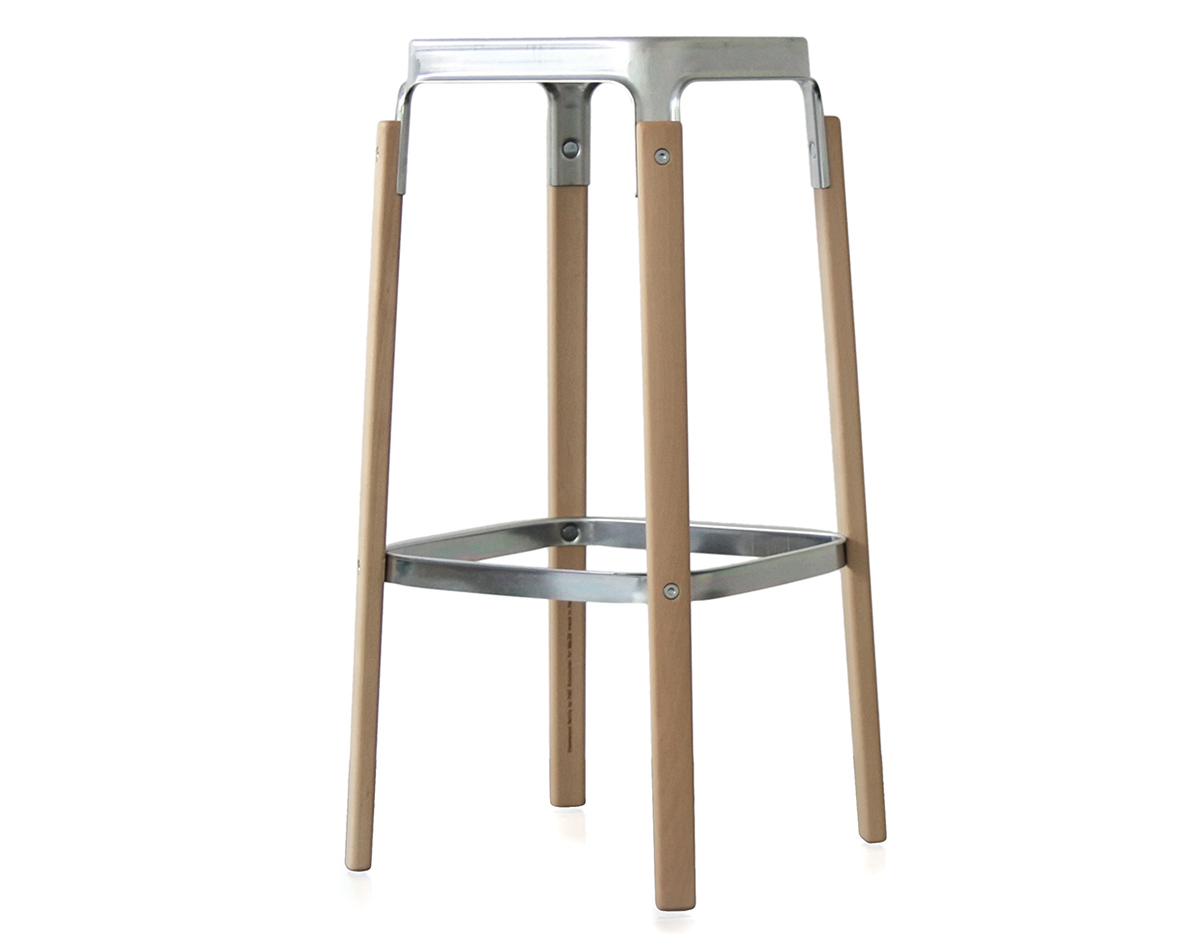 magis steelwood stool