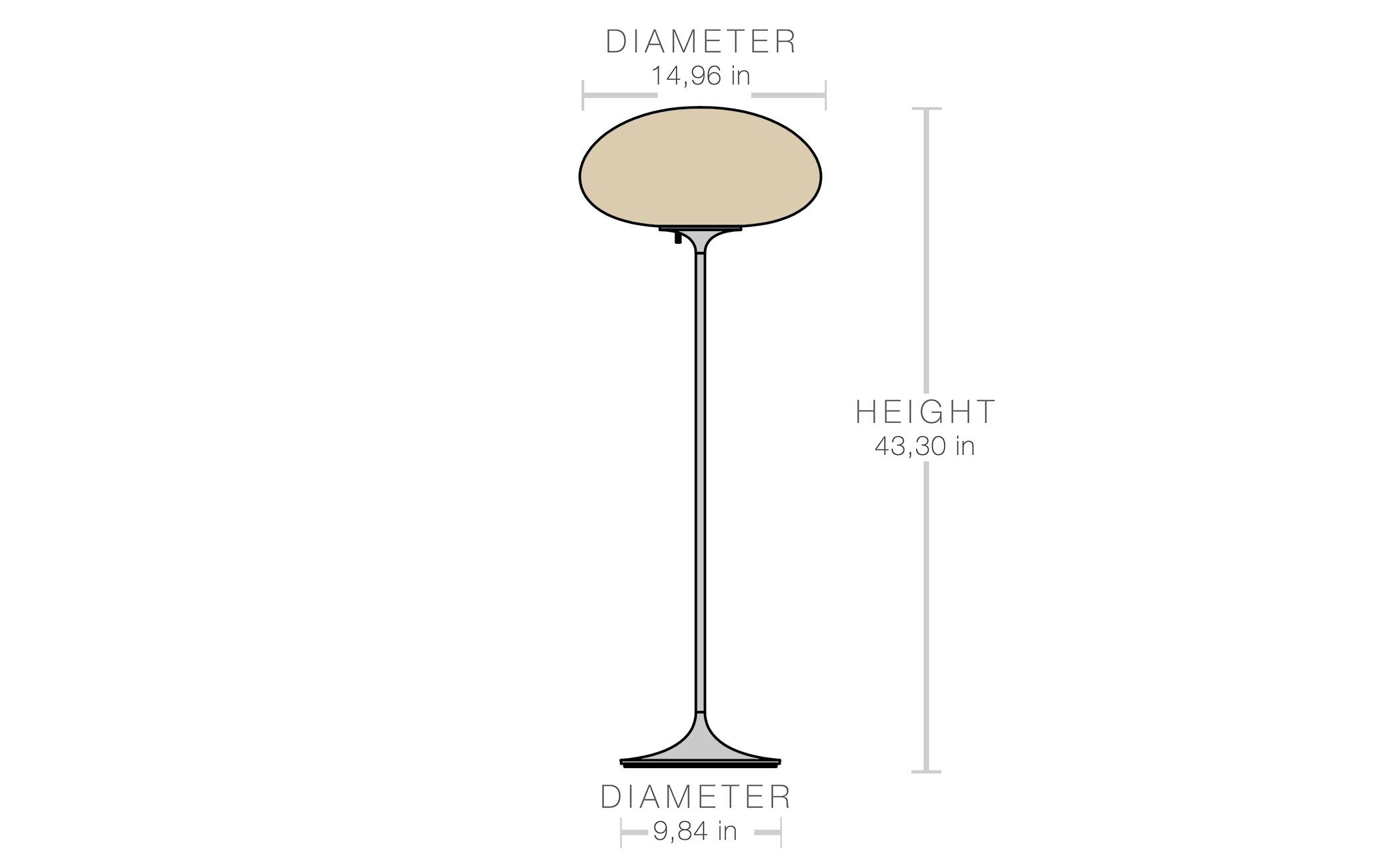 stemlite floor lamp