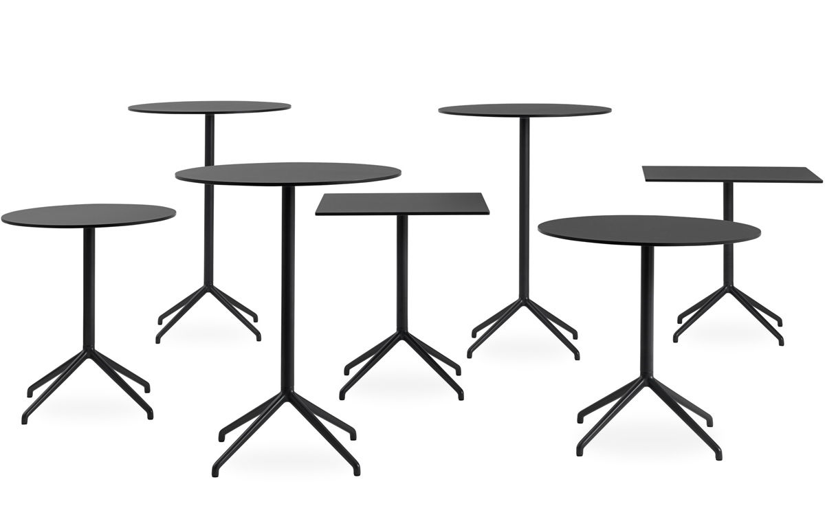 still square cafe table