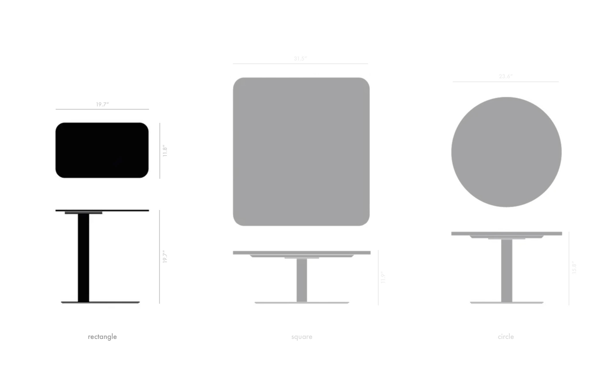 Stone Table Rectangle