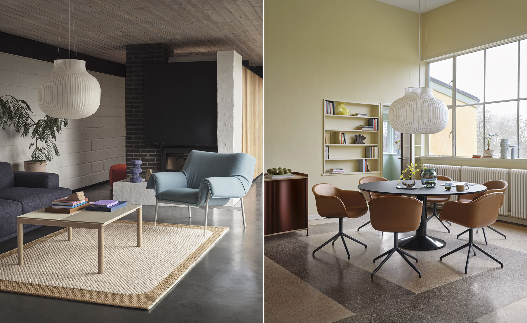 Strand pendant lamp closed