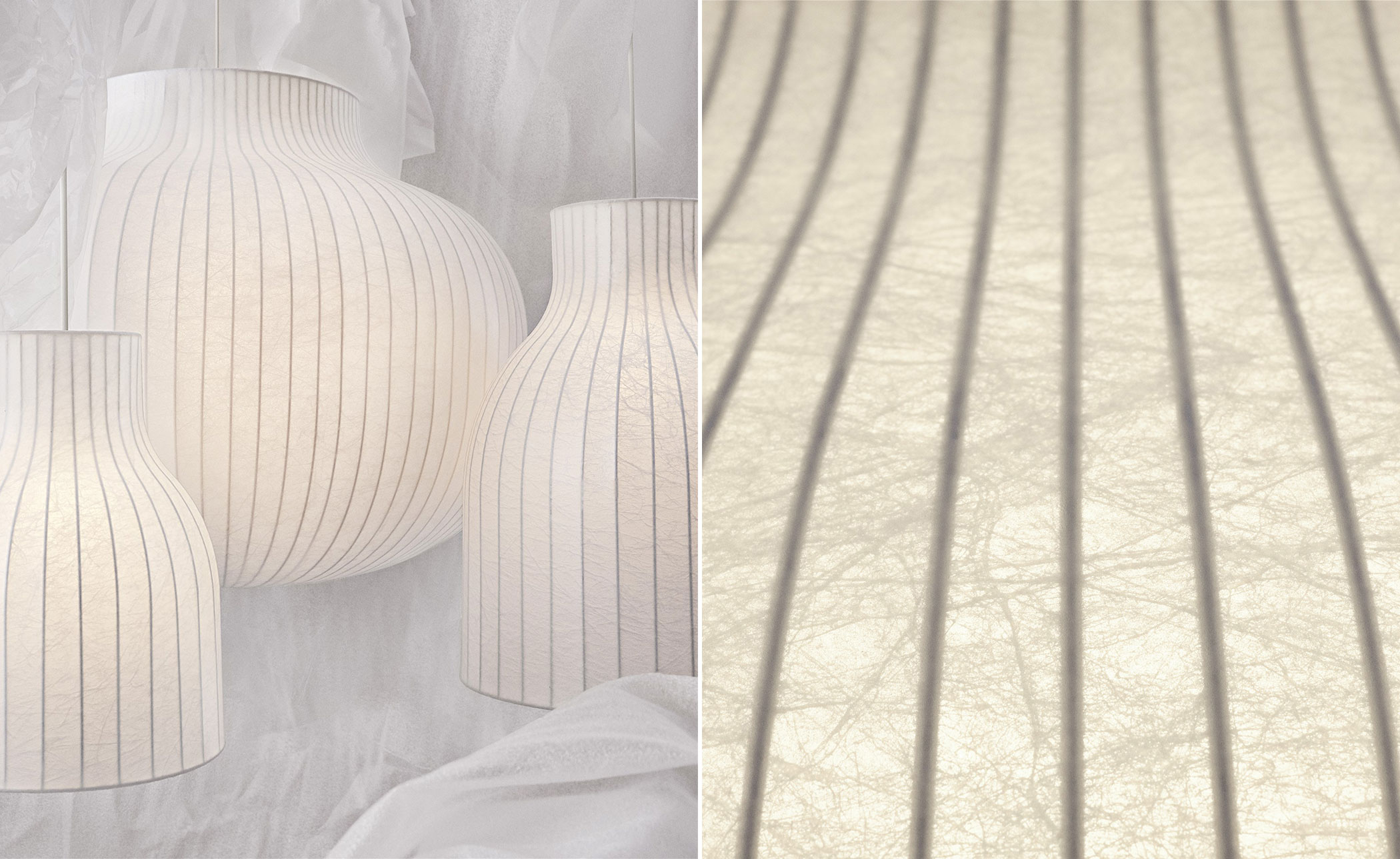 Strand pendant lamp closed