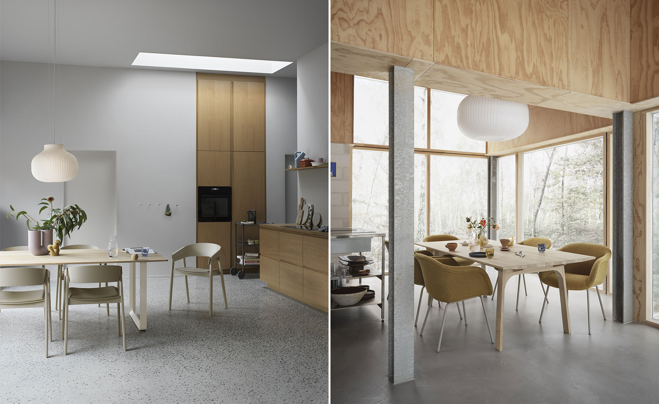 Strand pendant lamp closed