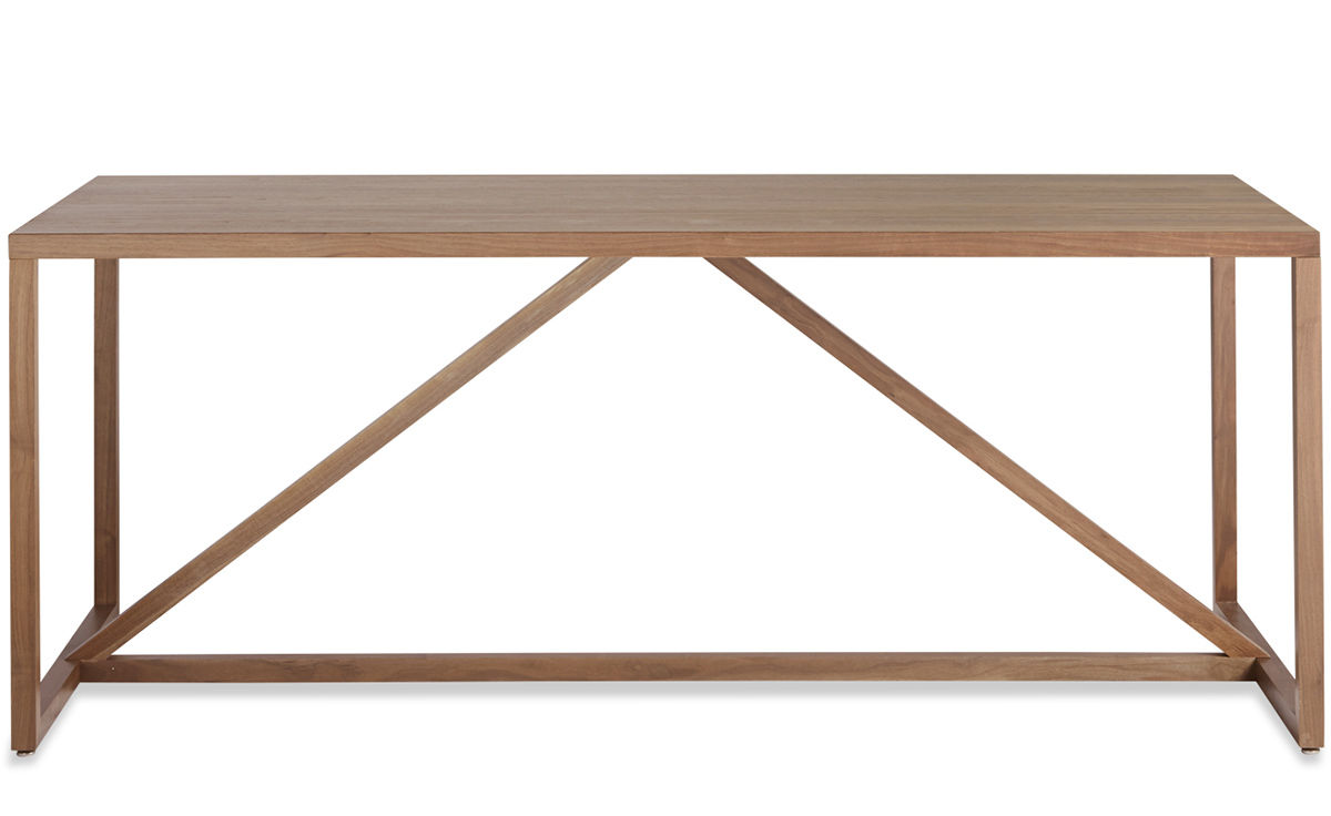 strut large wood table